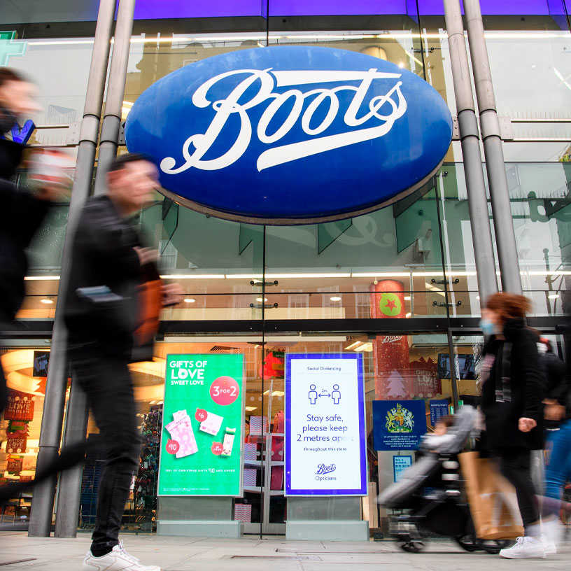 Boots storefront